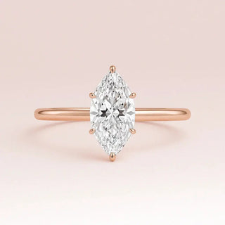 Marquise Moissanite Engagment Rings