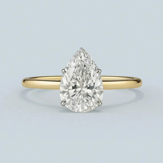 Pear-Shaped-Moissanite-Rings Loose Moissanite