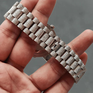 Roman Dial Moissante Rolex Watch