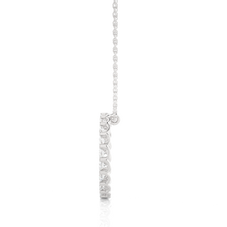 Women's Round Shape Pendant white gold